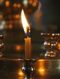 В свече есть всё- и Вера, и Надежда, и Любовь.. / Вчера в Вербное воскресенье была в соборе.....свеча за здравие всех близких моему сердцу...