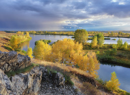 Осенняя / Вслед уходящей грозе. Иртыш.