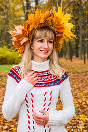 Девушка - осень / ***