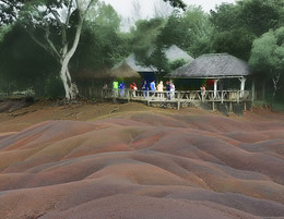 Волнительная пятница / Местечко в Таиланде - разноцветные пески