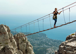 Над Ялтой / Ай-Перти, Крым.