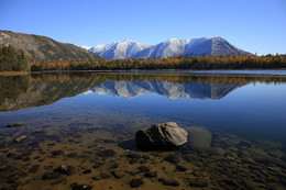 И Осень тихою вдовой вступает в пестрый терем свой. / Озеро Фролиха. Северо-Восток Байкала.