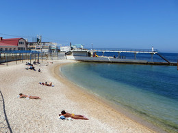 Пляж Парка Победы / Севастополь 19 апреля