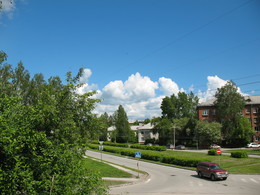 Майское состояние / Бульвар Молодёжи, Академгородок,Новосибирск.