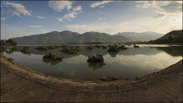 Озеро загадок #2 / Вьетнам, снято фишаем в один кадр