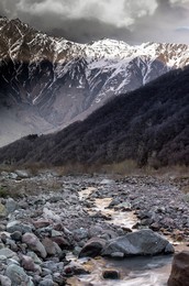 Золотая речка / Кавказ горы