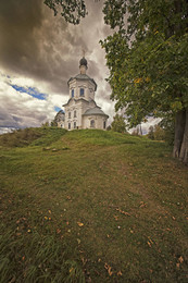 Селигер.Крестовоздвиженская церковь / Селигер. Нилова Пустынь. Крестовоздвиженская церковь
