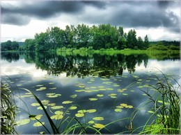 Зеленое озеро / озеро, Лен. область