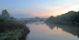 На рассвете / Прекрасное майское утро на реке Медведица. Саратовская область, Лысогорский район. май 2018