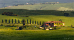 Панорама тосканская / Тосканская ферма.