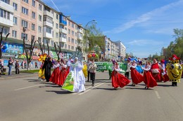 Карнавал &quot;Белая берёза&quot; / В г.Берёзовском проходил карнавал &quot;Белая береза&quot;