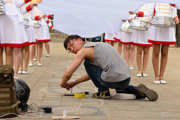 Пока никто не видит / работа пиротехника на Забайкальском кинофестивале