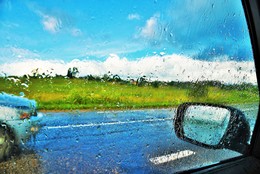 Летний дождь ... / Дорожный этюд ...