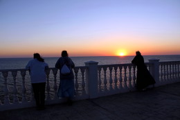 У самого синего моря / Майский закат в Анапе.