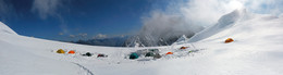 Базовый лагерь на перевале ББС / Алтай. Катунские белки