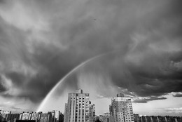 Грозовой не перевал / Bnw rainbow
Minsk, 
June 18, 2016