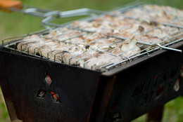 Фирменный мангал. / На отдыхе.