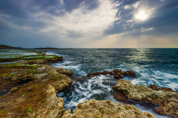 Средиземное море / Национальный парк Дор. Израиль
