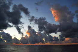 Облака / Балтийское небо,море,закат