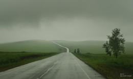 Дождливое лето / дорога на Нерчинск, Забайкальский край