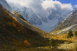 Осень в горах Кавказа / Гондарай