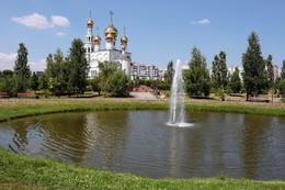 В парке городском / В преображенском парке города Абакан.