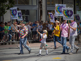 Лютеране / Из серии &quot;Гей парад в Сан Франциско&quot;