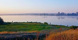 Рыбалка на утренней зорьке / Река Тускарь в Курской области