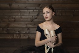 Мечтая о балете / Девочка с пуантами