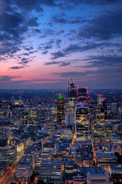 London Town / Вид на Лондон с небоскреба The Shard