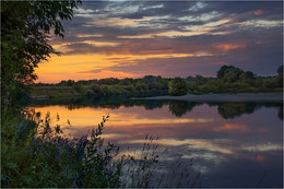 Закат на реке / Закат на реке