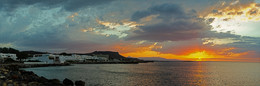 закат на средиземном море / О. Крит.