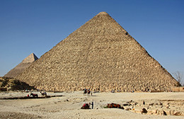 Великая пирамида / Пирамида Хеопса, Гиза, Египет.