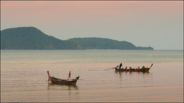 Вечер трудного дня / Деревенька морских цыган на острове Пхукет (Таиланд)
