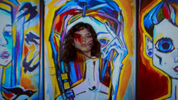 "To feel is to will" ("Чувствовать - это проявление воли") / Триптих кисти Виктории Чернявских.