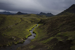 Изумрудный ручей / Все оттенки зеленого в стране вулканов и ледников