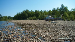 Только вертолётом можно долететь... / Рыбалка на реке Уркан. Зейский р-н, Амурская обл.
