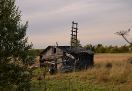 Лестница в небо / Республика Коми.Деревня Красная