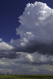 ПРИРОДА САМЫЙ ЛУЧШИЙ ХУДОЖНИК / Ветер рисует в облаках человеческие портреты. Голова смотрит налево, в в верхний левый угол.