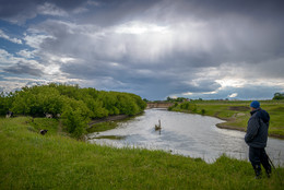 Свияга... / Река Свияга в Ульяновской области.