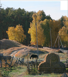 Осень на "Островах" / На пути из Губерли в "Острова".