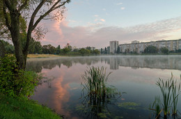 Утро в городе / Река Везелка,Белгород