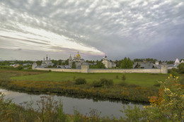 утро в Суздале / сентябрь, утро, Суздаль, Покровский монастырь