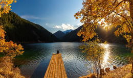 Запах осени / Снято на озере Кольсай, Алматинская область, Казахстан