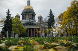 Запах осени / Вид на Исакиевский собор, октябрь 2017