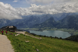 Австрийские Альпы / С видом на Вольфгангзее (Австрия)