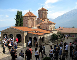 Монастырь Святого Наума. / Паломничество.
Православный монастырь в Македонии.