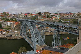 Главный мост Порту / Мост Луиса I, Порту, Португалия.