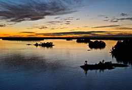 Балтика. После заката / B шведских шхерах