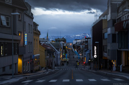 Вечерние улицы Тромсё / Норвегия